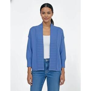 NEW INCASHMERE swing cardigan in denim